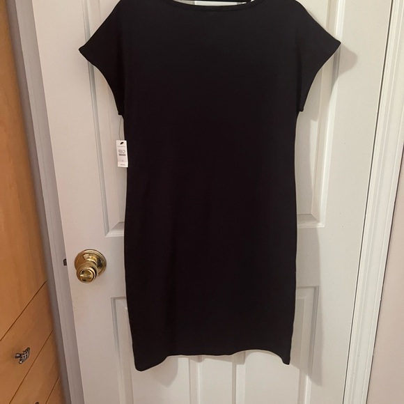 Talbots Black Shift Cotton Dress NWT Size Small - Picture 7 of 10